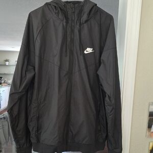 Nike Men's Charcoal Windbreaker Jacket